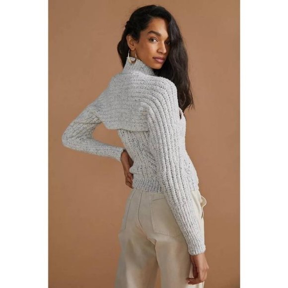 Anthropologie Two Piece Knit Turtleneck Sweater Set - Picture 3 of 15